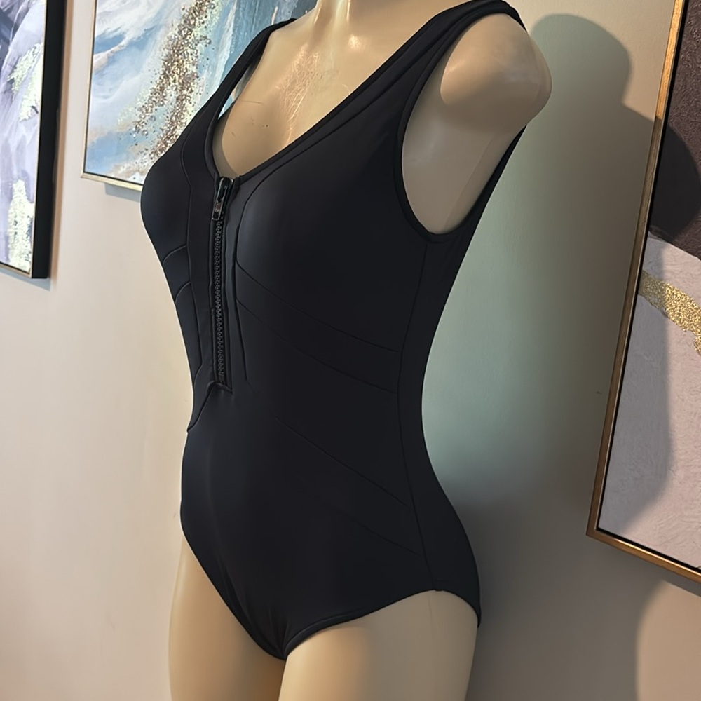 Magicsuit Zip-Up One-Piece Swimsuit size S/M - Picture 3 of 5